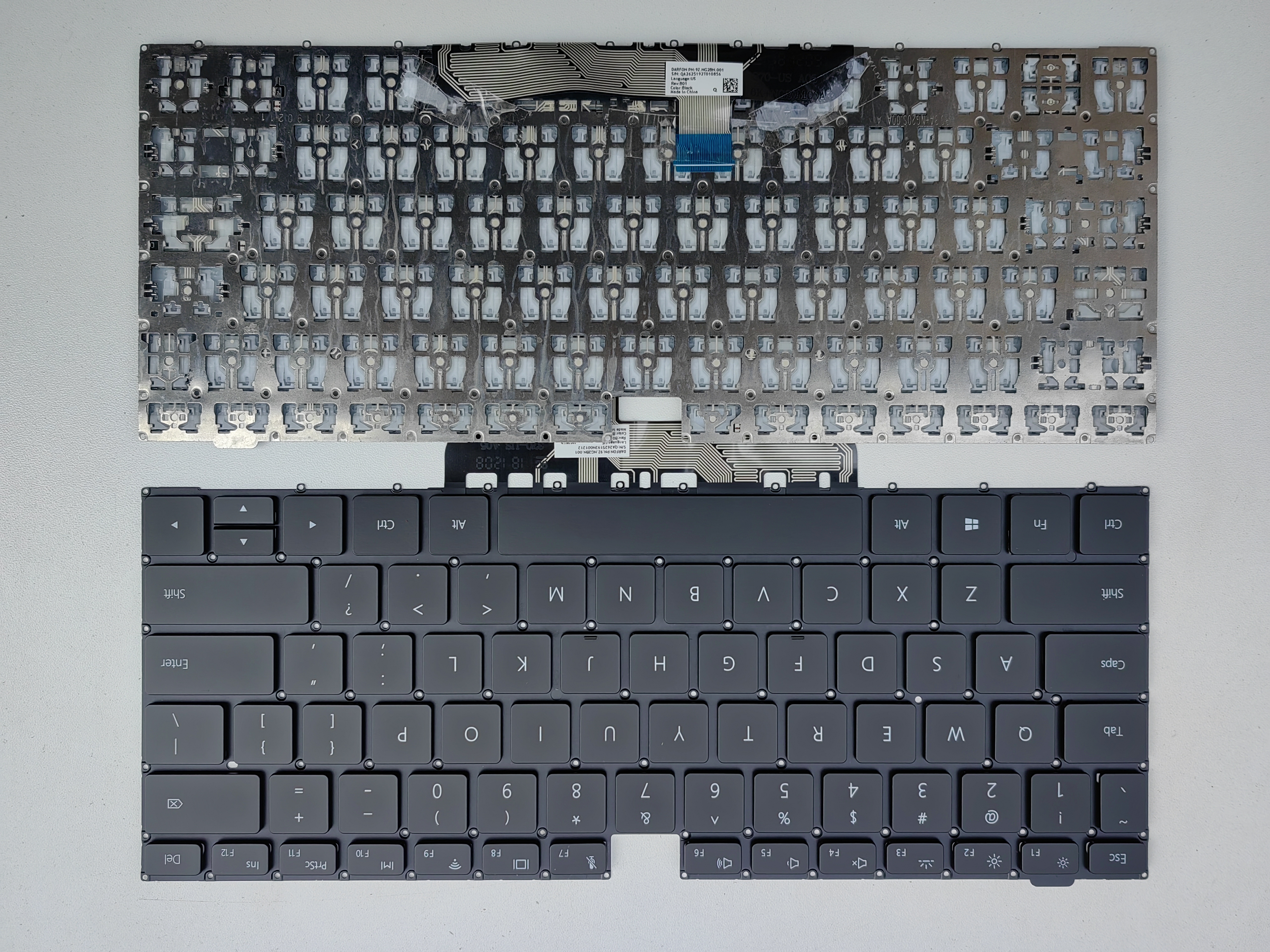 Picture of New Replacement Laptop Keyboard For HUAWEI W29/HBL-W29/matebook D14 Translucent BLACK US Layout